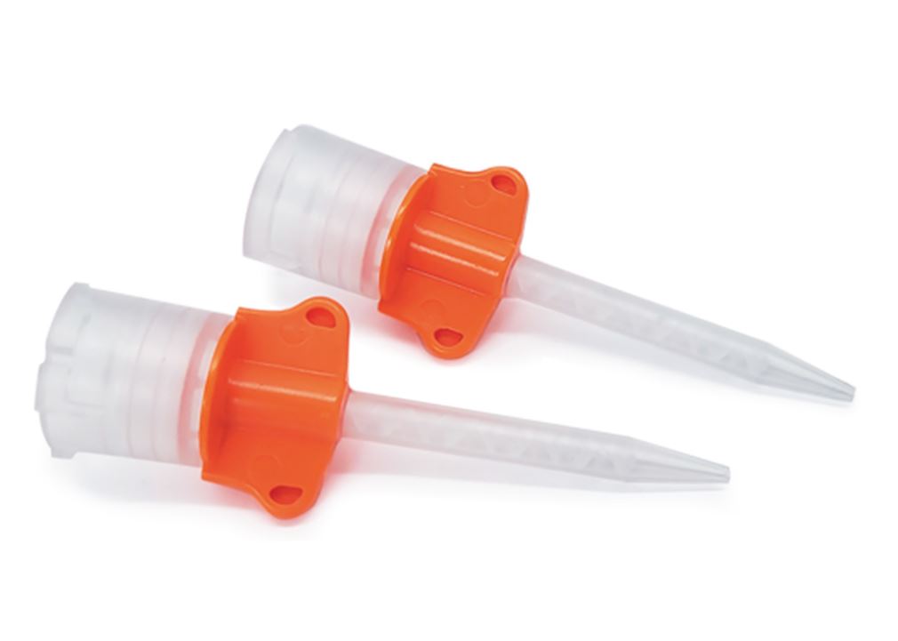 Mixing tips, Orange, ø 3.2 mm