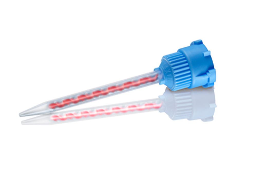 Mixing tips, Blue-Orange, ø 3.2 mm