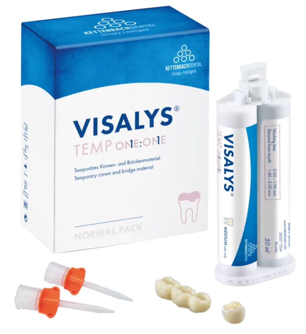 Visalys Temp One:One Medium A2/A3 Normal Pack 